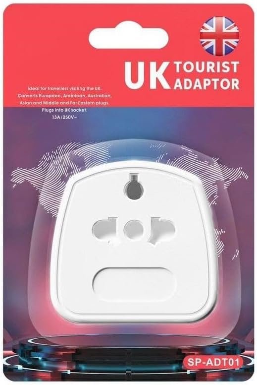Toothbrush Adapter Plug UK European to UK plug Adaptor UK to European Plug Adapter Toothbrush Adapter Plug European To UK Plug Adaptor Shaver Plug Adaptor UK Toothbrush Charger Adapter UK
